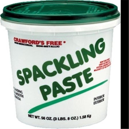 CRAWFORDS PRODUCTS COMPANY INC Crawfords Putty 31901 1 gallon Spackling Paste 149239